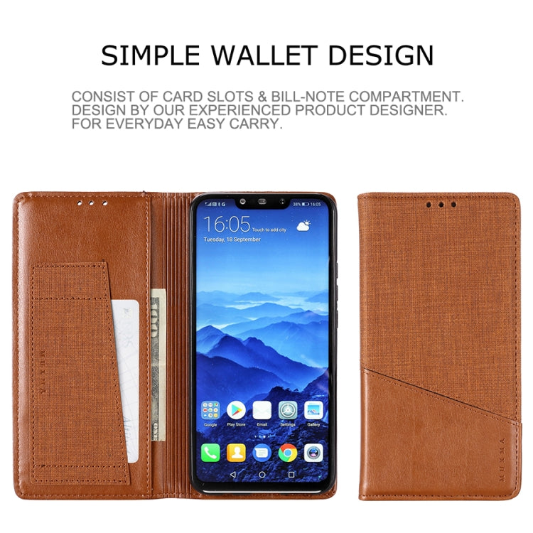 For Huawei Mate 20 Lite MUXMA MX109 Horizontal Flip Leather Case with Holder & Card Slot & Wallet