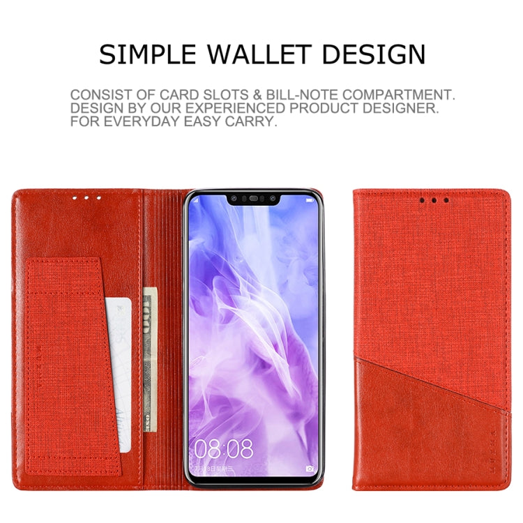 For Huawei Nova 3 MUXMA MX109 Horizontal Flip Leather Case with Holder & Card Slot & Wallet