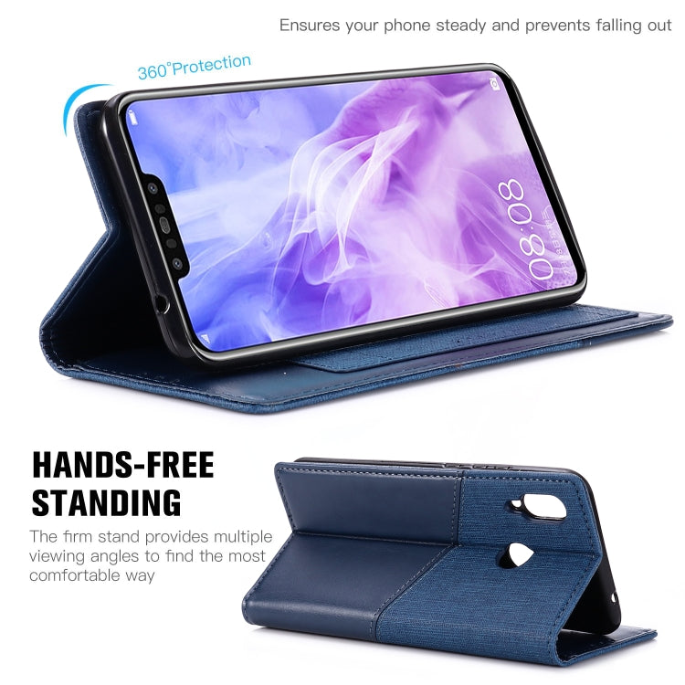 For Huawei Nova 3 MUXMA MX109 Horizontal Flip Leather Case with Holder & Card Slot & Wallet