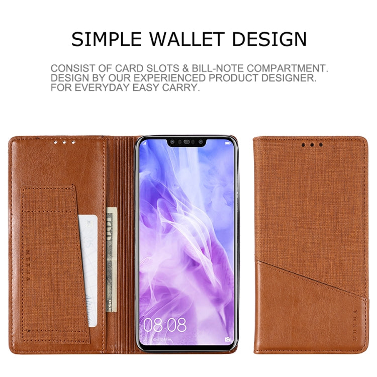 For Huawei Nova 3 MUXMA MX109 Horizontal Flip Leather Case with Holder & Card Slot & Wallet