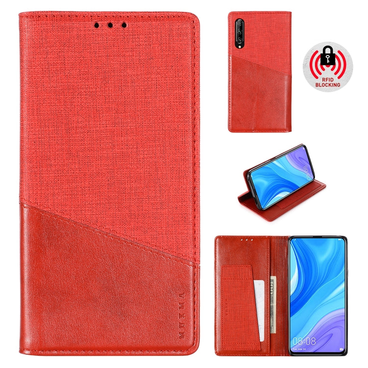 For Huawei P Smart Pro(2019) MUXMA MX109 Horizontal Flip Leather Case with Holder & Card Slot & Wallet