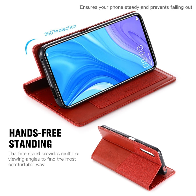 For Huawei P Smart Pro(2019) MUXMA MX109 Horizontal Flip Leather Case with Holder & Card Slot & Wallet
