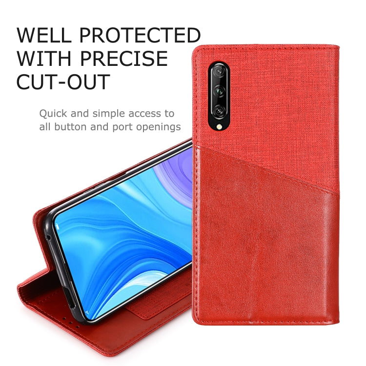 For Huawei P Smart Pro(2019) MUXMA MX109 Horizontal Flip Leather Case with Holder & Card Slot & Wallet