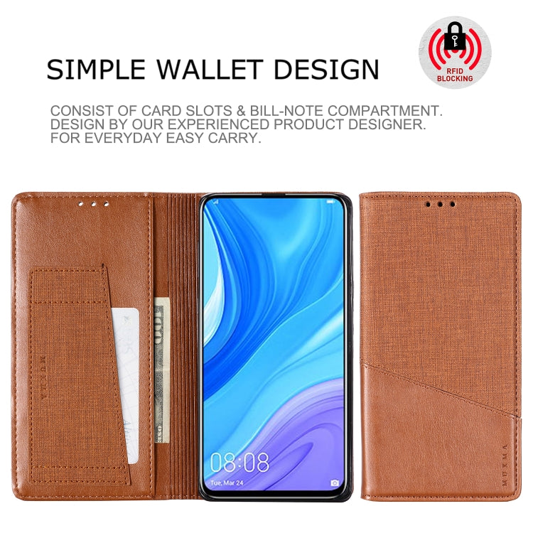 For Huawei P Smart Pro(2019) MUXMA MX109 Horizontal Flip Leather Case with Holder & Card Slot & Wallet