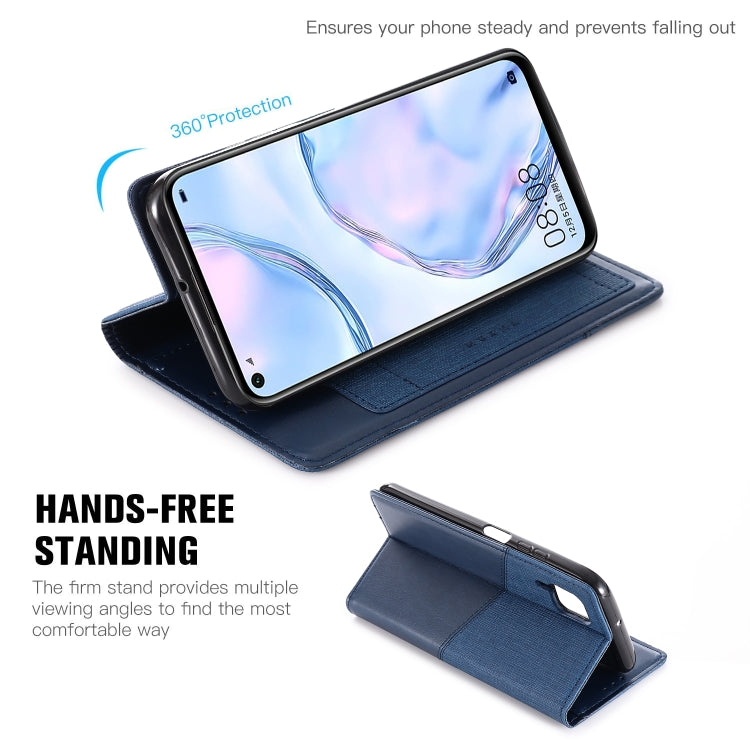 For Huawei Nova 6 SE MUXMA MX109 Horizontal Flip Leather Case with Holder & Card Slot & Wallet