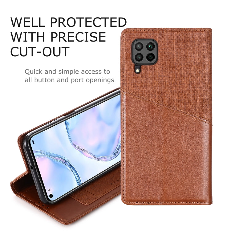 For Huawei Nova 6 SE MUXMA MX109 Horizontal Flip Leather Case with Holder & Card Slot & Wallet
