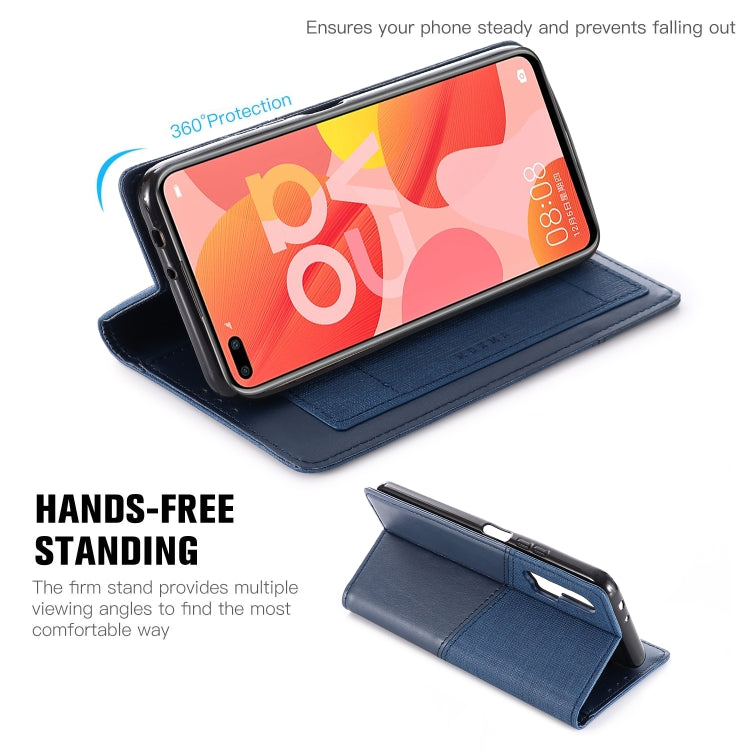 For Huawei Nova 6 MUXMA MX109 Horizontal Flip Leather Case with Holder & Card Slot & Wallet