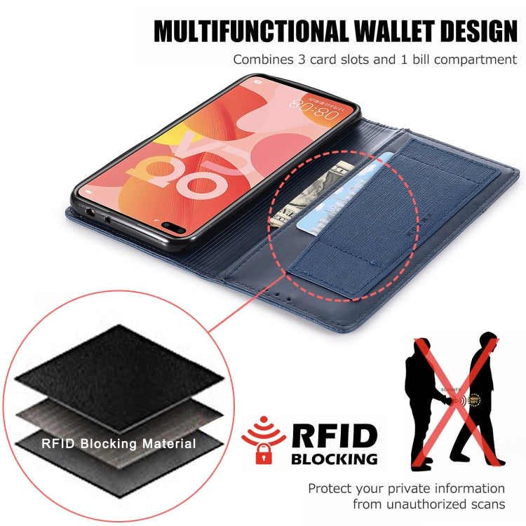 For Huawei Nova 6 MUXMA MX109 Horizontal Flip Leather Case with Holder & Card Slot & Wallet