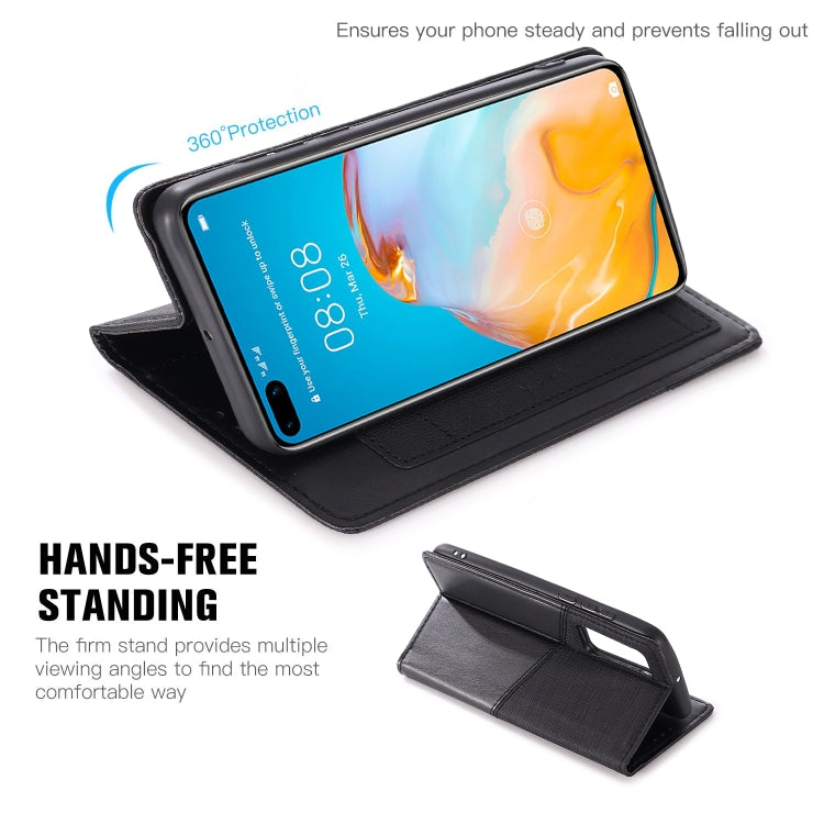 For Huawei P40 MUXMA MX109 Horizontal Flip Leather Case with Holder & Card Slot & Wallet