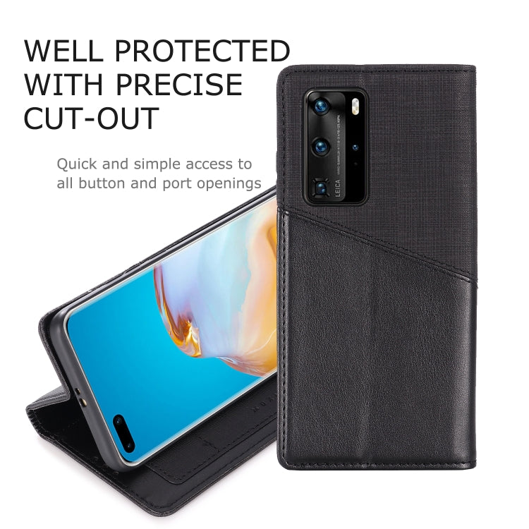For Huawei P40 Pro MUXMA MX109 Horizontal Flip Leather Case with Holder & Card Slot & Wallet