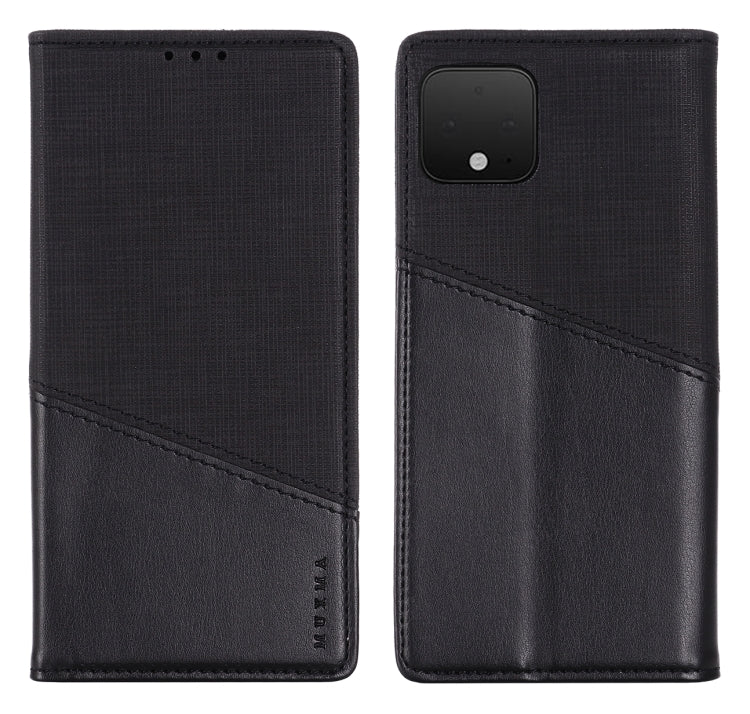 For Google Pixel 4 MUXMA MX109 Horizontal Flip Leather Case with Holder & Card Slot & Wallet