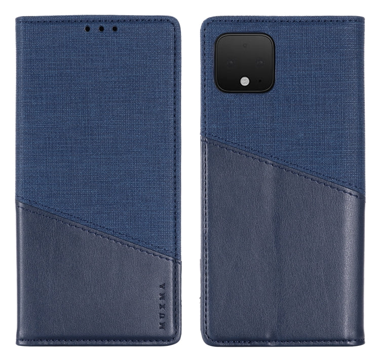 For Google Pixel 4 MUXMA MX109 Horizontal Flip Leather Case with Holder & Card Slot & Wallet