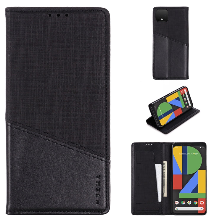 For Google Pixel 4XL MUXMA MX109 Horizontal Flip Leather Case with Holder & Card Slot & Wallet