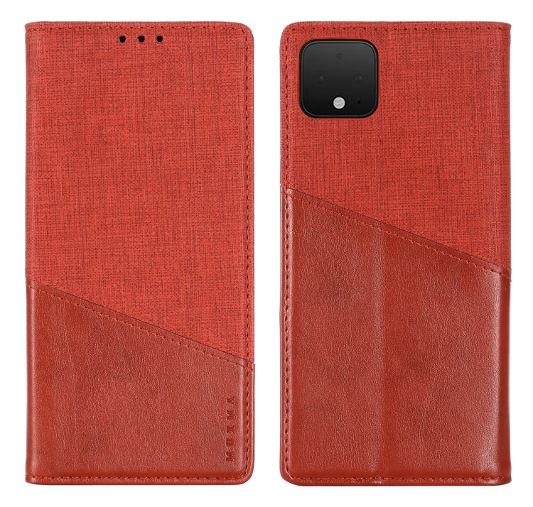 For Google Pixel 4XL MUXMA MX109 Horizontal Flip Leather Case with Holder & Card Slot & Wallet