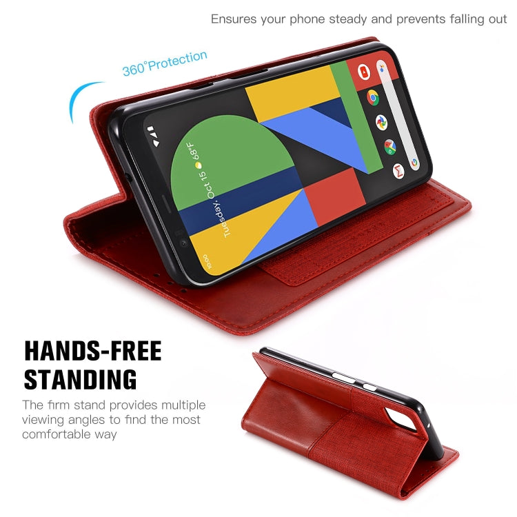 For Google Pixel 4XL MUXMA MX109 Horizontal Flip Leather Case with Holder & Card Slot & Wallet