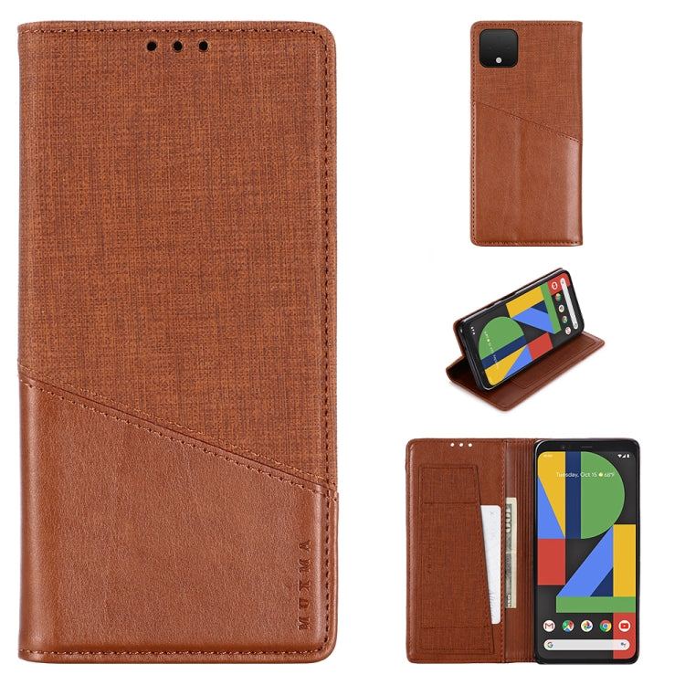 For Google Pixel 4XL MUXMA MX109 Horizontal Flip Leather Case with Holder & Card Slot & Wallet