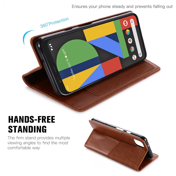 For Google Pixel 4XL MUXMA MX109 Horizontal Flip Leather Case with Holder & Card Slot & Wallet