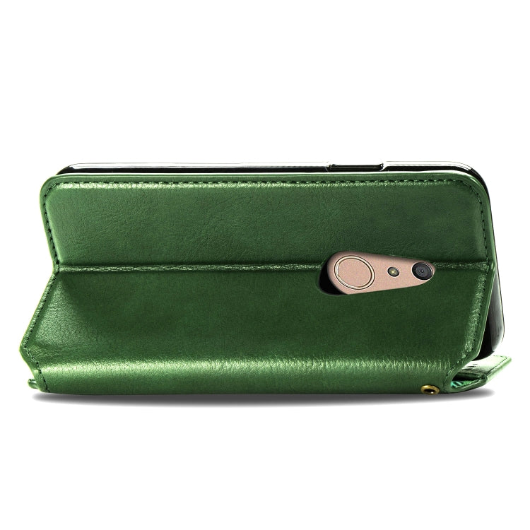 For Fujitsu Arrows Be4 F-41A Cubic Grid Pressed Horizontal Flip Magnetic Leather Case with Holder & Card Slots & Wallet