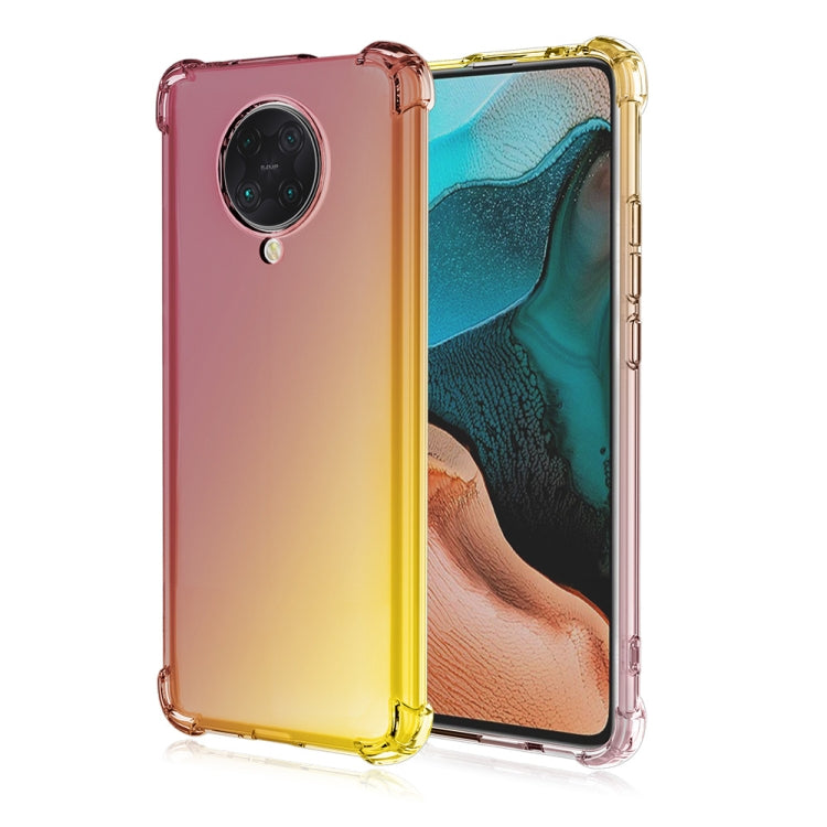 For Xiaomi Redmi K30 Pro Four-Corner Airbag Shockproof Gradient Color TPU Protective Case