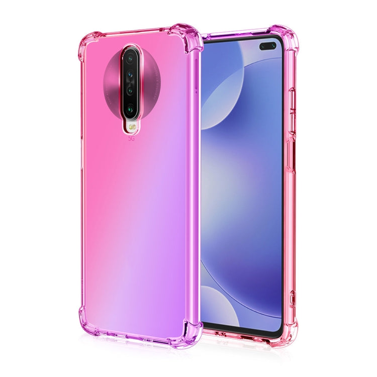 For Xiaomi Redmi K30 Four-Corner Airbag Shockproof Gradient Color TPU Protective Case