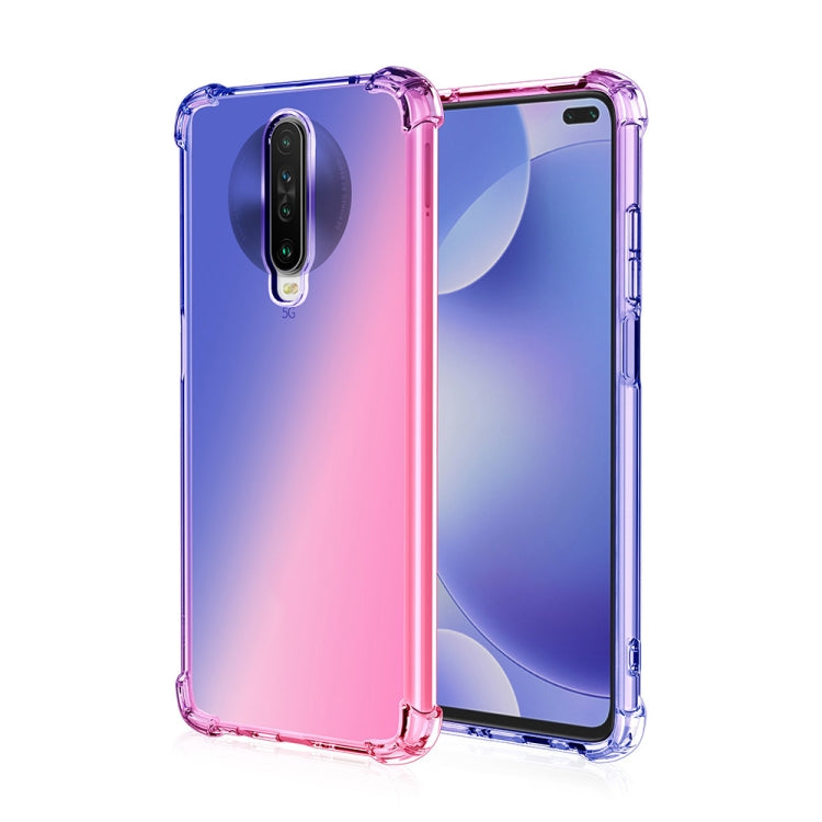 For Xiaomi Redmi K30 Four-Corner Airbag Shockproof Gradient Color TPU Protective Case