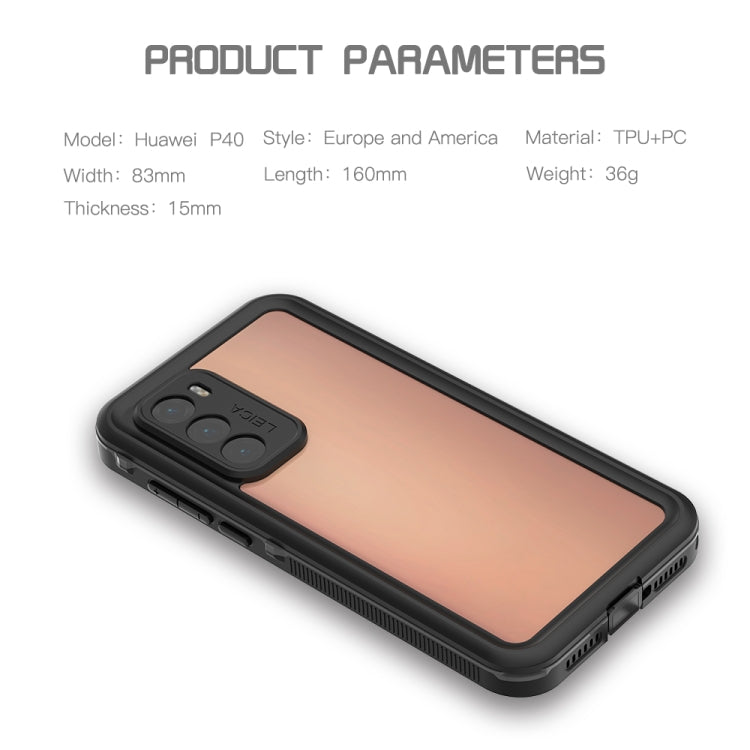 For Huawei P40 RedPepper Shockproof Waterproof PC + TPU Protective Case