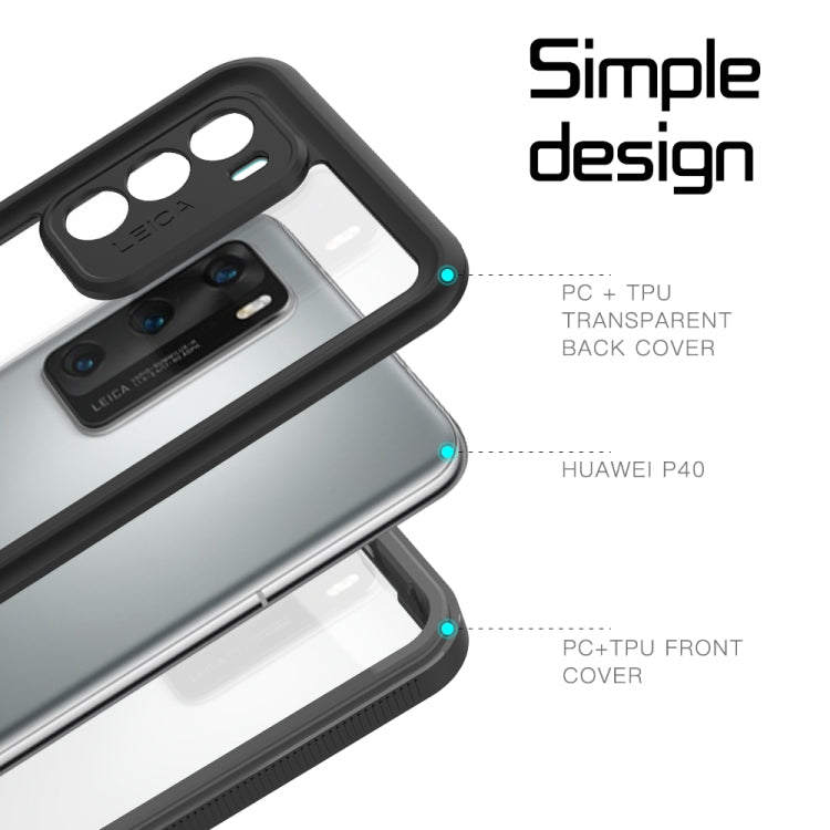 For Huawei P40 RedPepper Shockproof Waterproof PC + TPU Protective Case