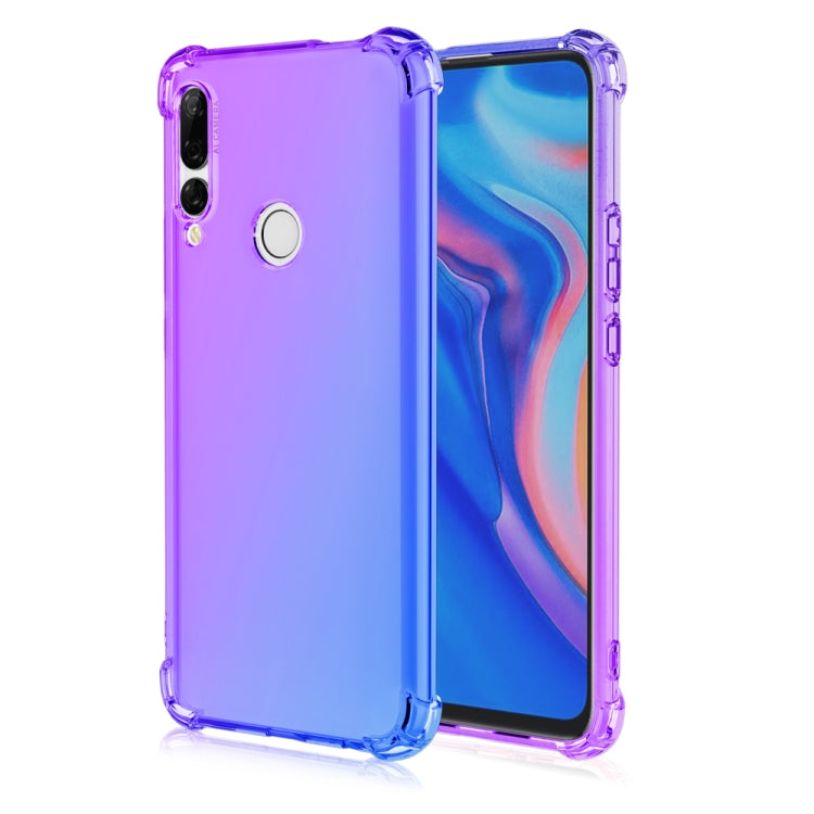 For Huawei P smart Z Four-Corner Airbag Shockproof Gradient Color TPU Protective Case