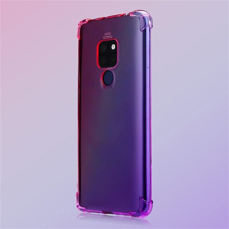 For Huawei Mate 20 Four-Corner Airbag Shockproof Gradient Color TPU Protective Case