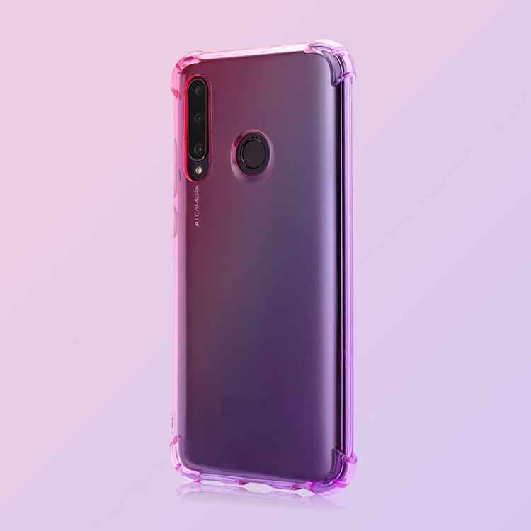 For Huawei Honor 20i / 10i / Enjoy 9s Four-Corner Airbag Shockproof Gradient Color TPU Protective Case