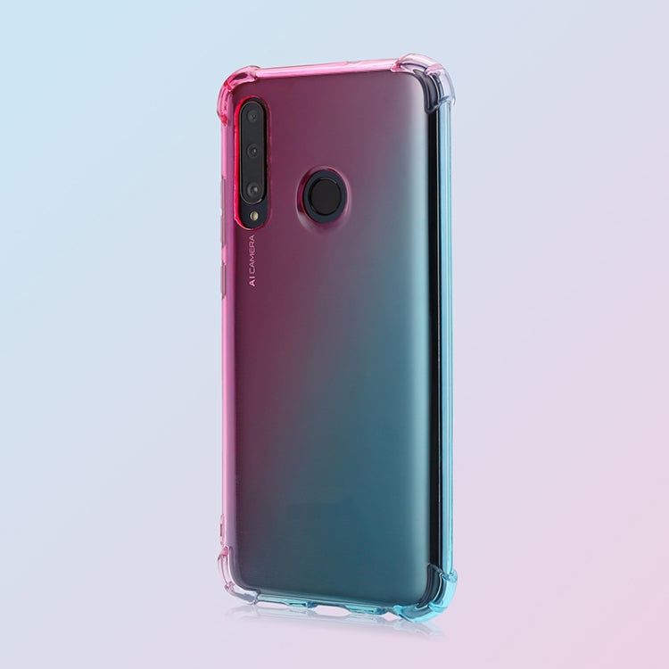 For Huawei Honor 20i / 10i / Enjoy 9s Four-Corner Airbag Shockproof Gradient Color TPU Protective Case