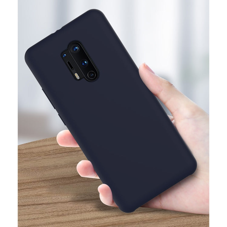 For OnePlus 8 Pro Liquid Silicone Coverage Mobile Phone Protective Case