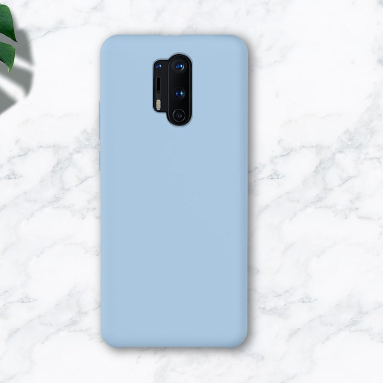 For OnePlus 8 Pro Liquid Silicone Coverage Mobile Phone Protective Case