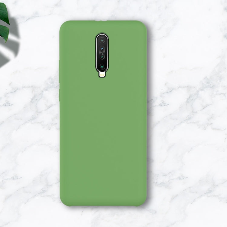 For Xiaomi Redmi K30 Liquid Silicone Coverage Mobile Phone Protective Case