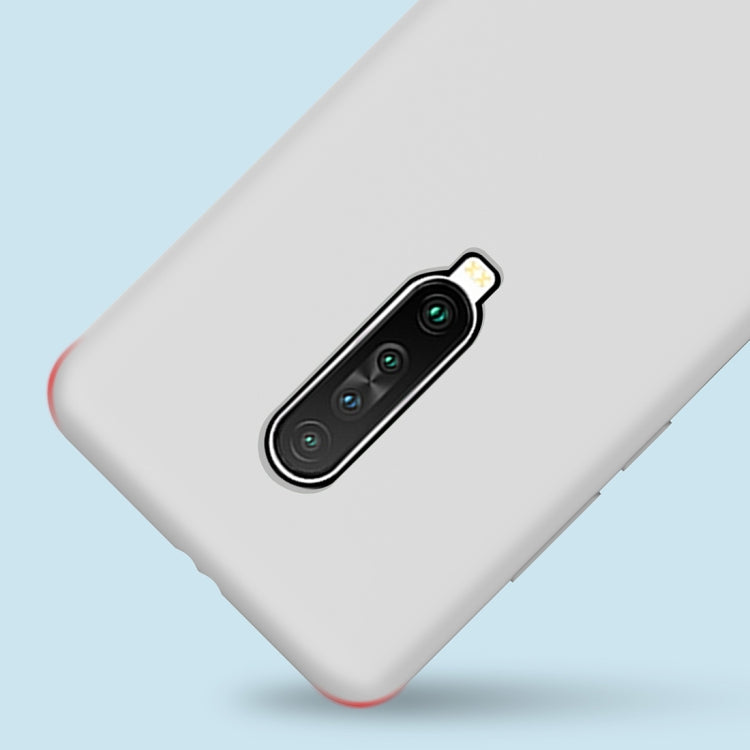 For Xiaomi Redmi K30 Liquid Silicone Coverage Mobile Phone Protective Case