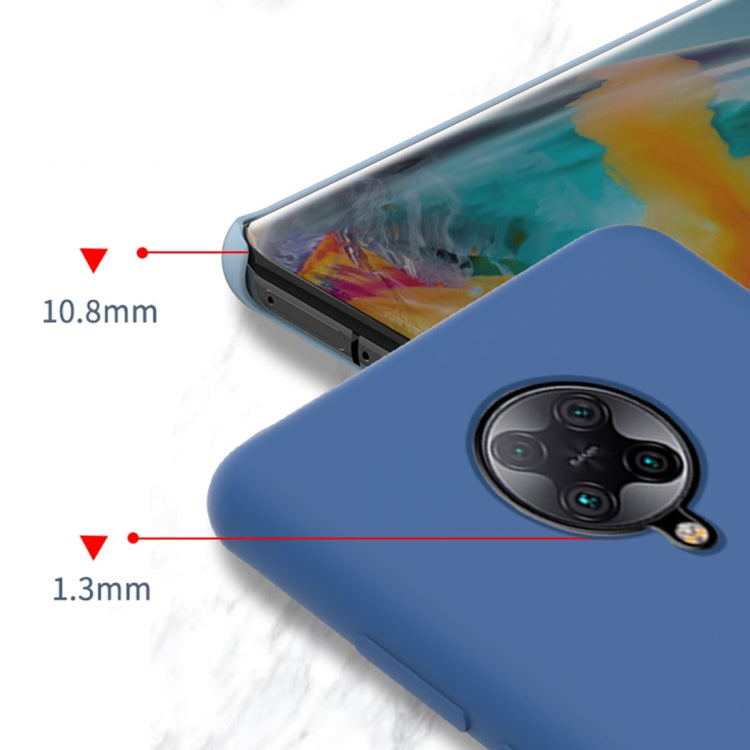 For Xiaomi Redmi K30 Pro Liquid Silicone Coverage Mobile Phone Protective Case