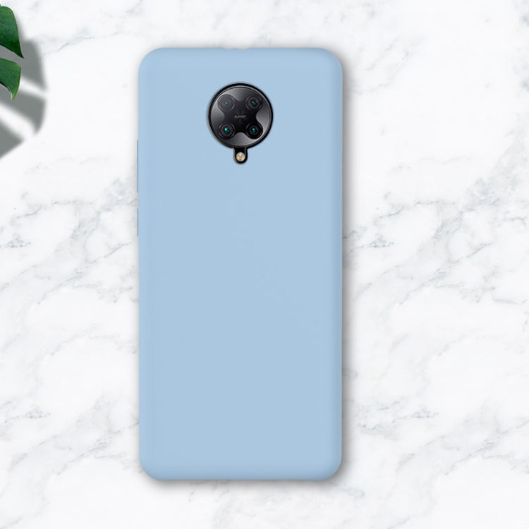 For Xiaomi Redmi K30 Pro Liquid Silicone Coverage Mobile Phone Protective Case