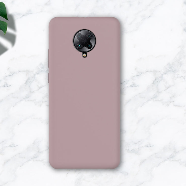 For Xiaomi Redmi K30 Pro Liquid Silicone Coverage Mobile Phone Protective Case