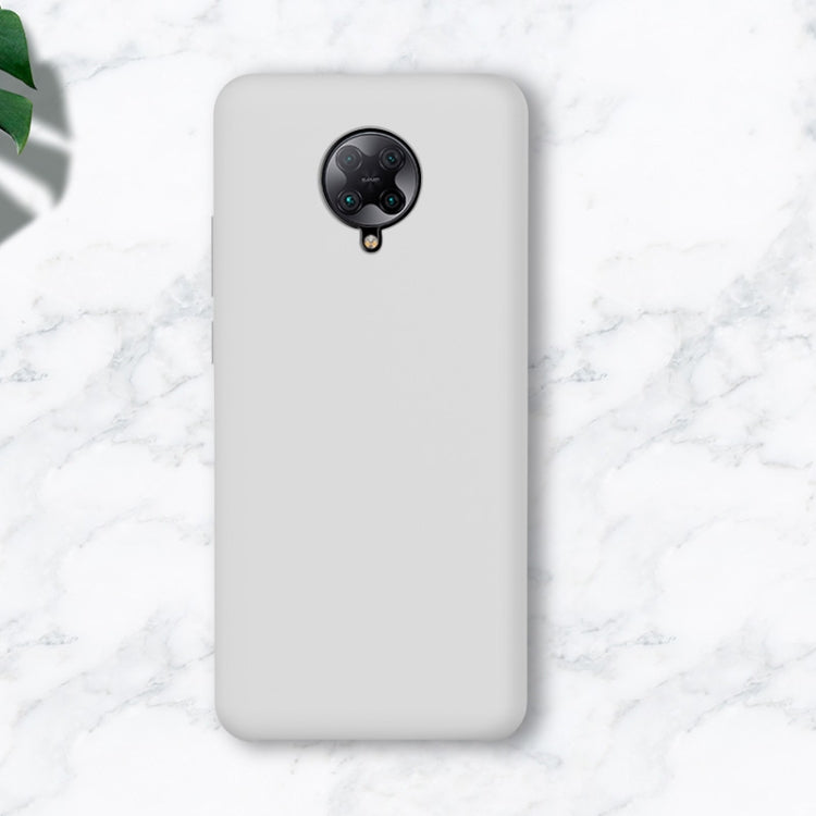 For Xiaomi Redmi K30 Pro Liquid Silicone Coverage Mobile Phone Protective Case