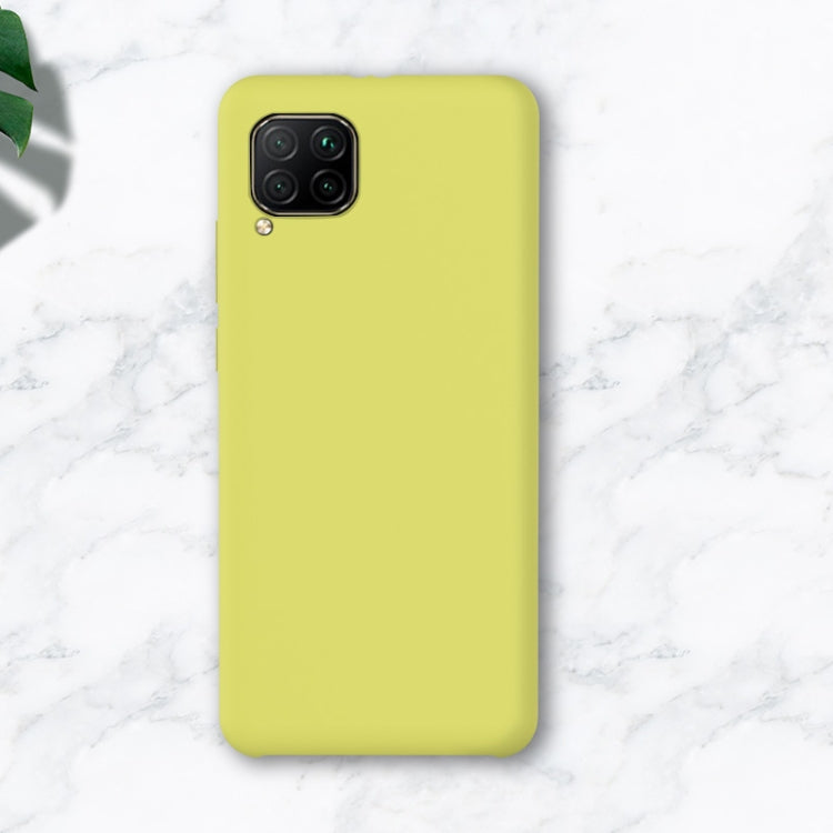 For Huawei P40 Lite / nova 6 SE Liquid Silicone Coverage Mobile Phone Protective Case