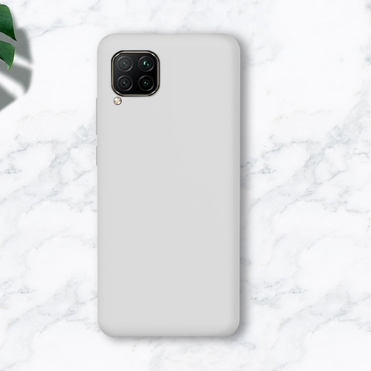 For Huawei P40 Lite / nova 6 SE Liquid Silicone Coverage Mobile Phone Protective Case