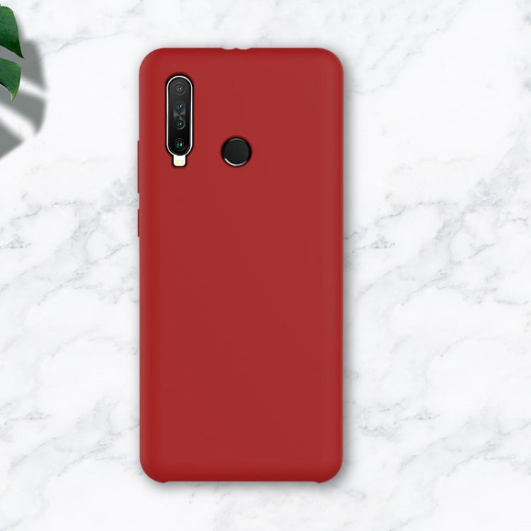 For Huawei Enjoy 10 Plus Liquid Silicone Coverage Mobile Phone Protective Case