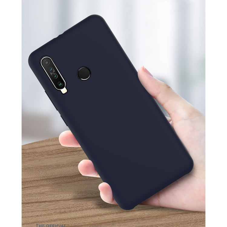 For Huawei Enjoy 10 Plus Liquid Silicone Coverage Mobile Phone Protective Case