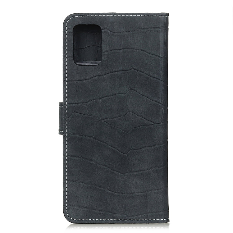 For ZTE Axon 11 5G Crocodile Texture Horizontal Flip Leather Case with Holder & Card Slots & Wallet