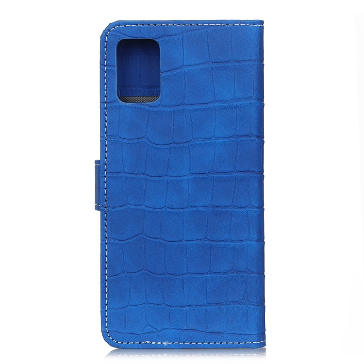 For ZTE Axon 11 5G Crocodile Texture Horizontal Flip Leather Case with Holder & Card Slots & Wallet