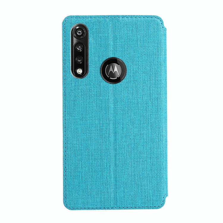 For Motorola Moto G Power ViLi Magnetic Suction Shockproof TPU + PU Horizontal Flip Protective Case with Card Slot & Holder