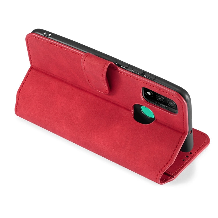 For Huawei P Smart 2020 DG.MING Retro Oil Side Horizontal Flip Case