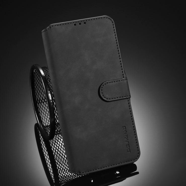 For Xiaomi Redmi 9 DG.MING Retro Oil Side Horizontal Flip Case