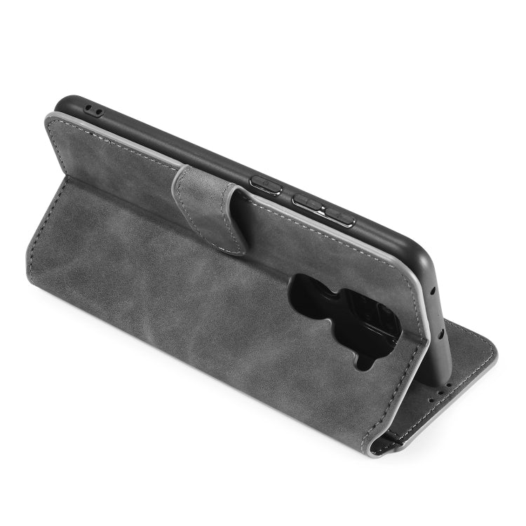 For Xiaomi Redmi 10X 4G / Redmi Note 9 DG.MING Retro Oil Side Horizontal Flip Case