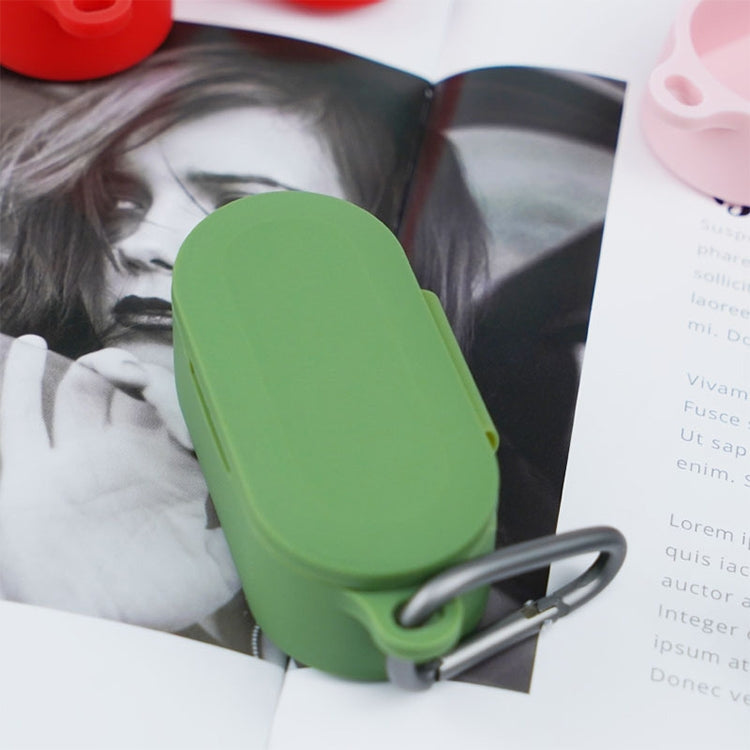 For Microsoft Surface Earbuds Anti-fall Silicone Earphone Protective Case with Hook